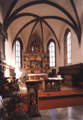 Pfarrkirche Eschenbach i. d. OPf. von innen